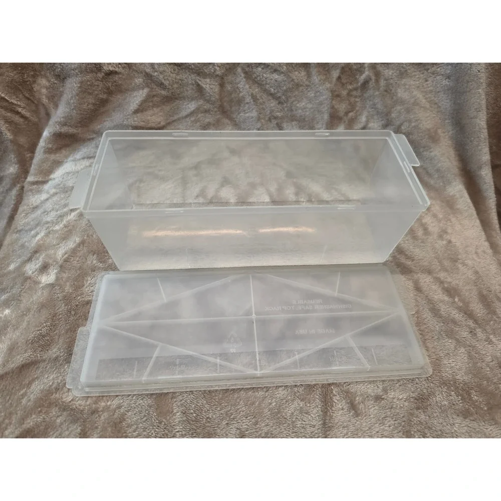 Kraft Velveeta Cheese Storage Container Reusable Plastic Keeper with Lid USA